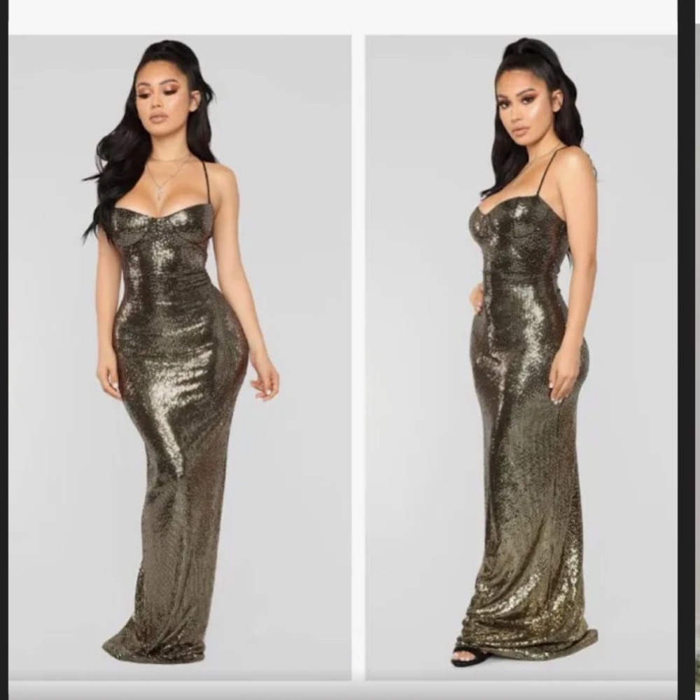 New Fashion Nova Sequin Dress